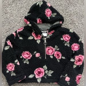 Sherpa crop sweater (girls youth)